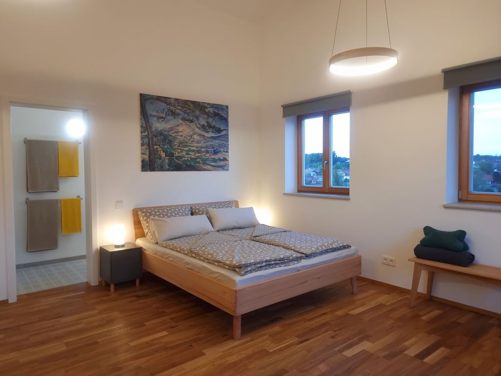 Bett Schlafbereich