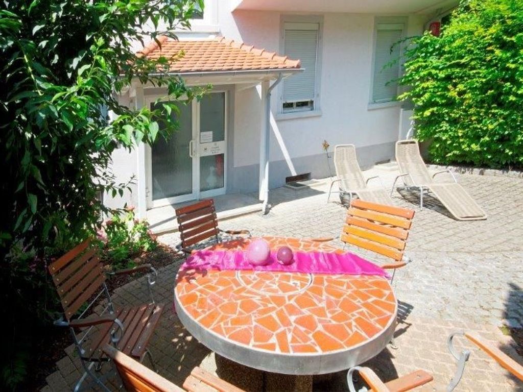 Terrasse vor Gästehaus Barbara