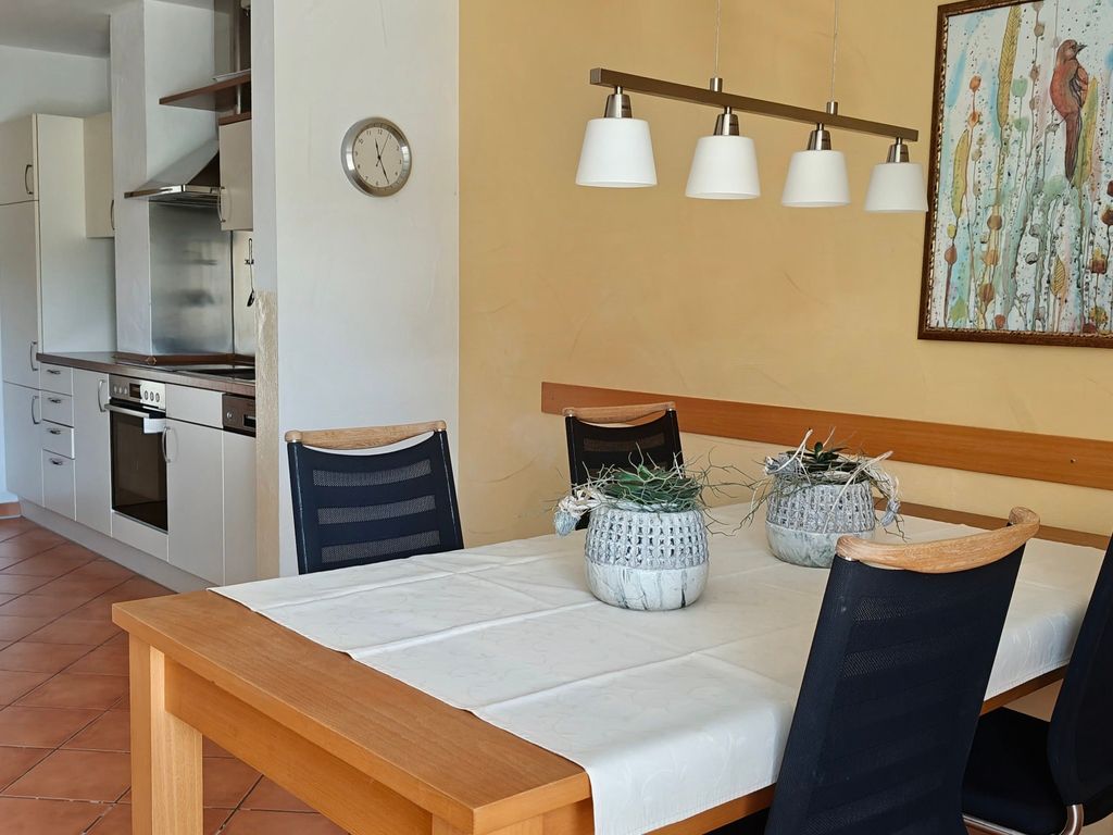 Ferienwohnung 2 Essbereich-Küche auch für Rollstuhlfahrer
