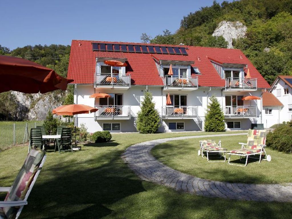 Ferienwohnungen Holder, Biosphärengebiet Schwäbische Alb, Blick vom Garten