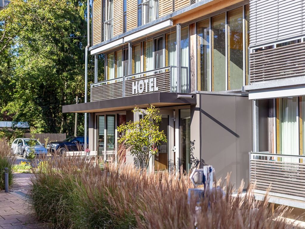 Eingang Hotel Hörnlehaus