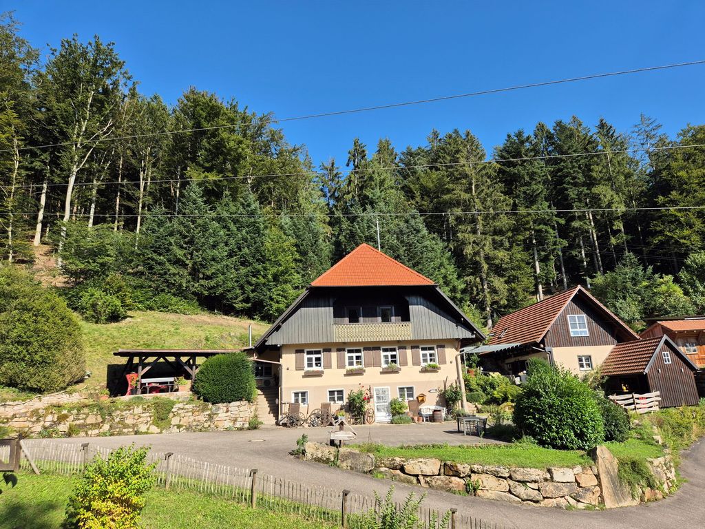 Hausansicht und Umgebung