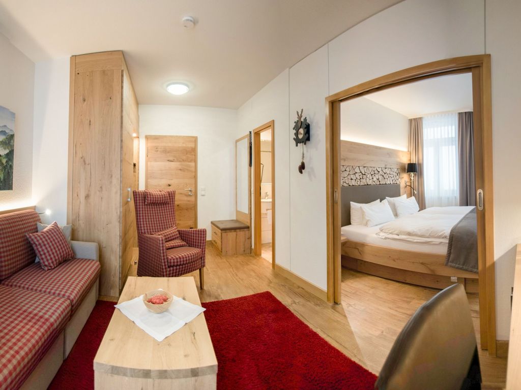 Kuckucksuite mit Schlaf- und Wohnraum