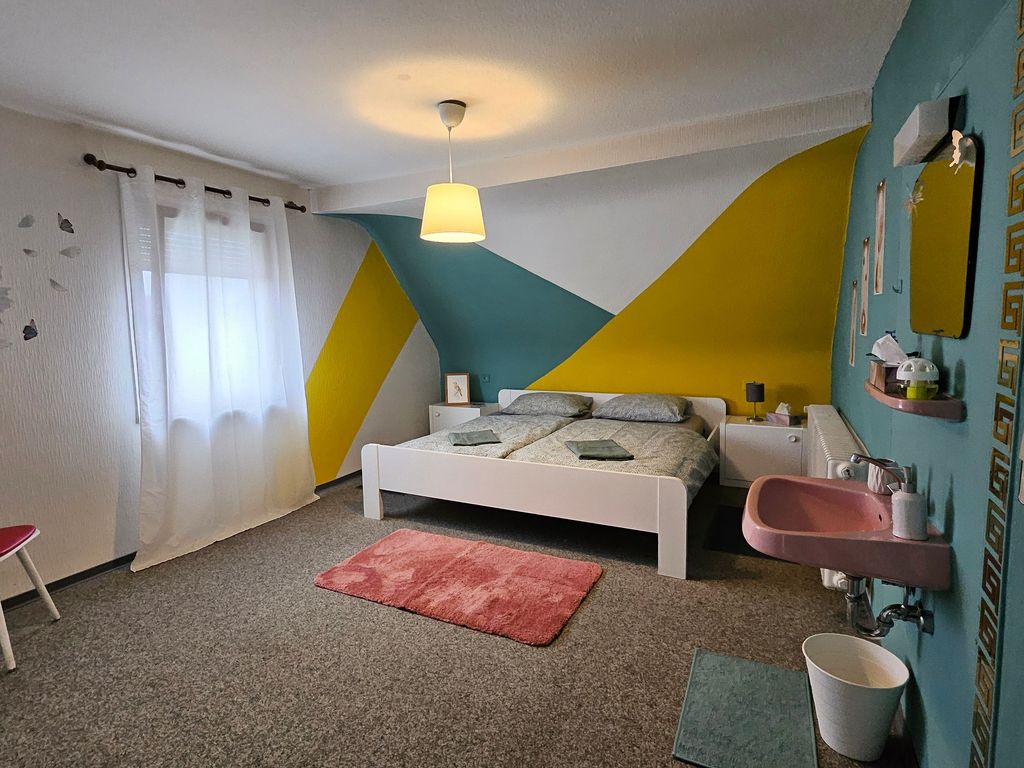 Doppelzimmer 20 qm mit Dusche