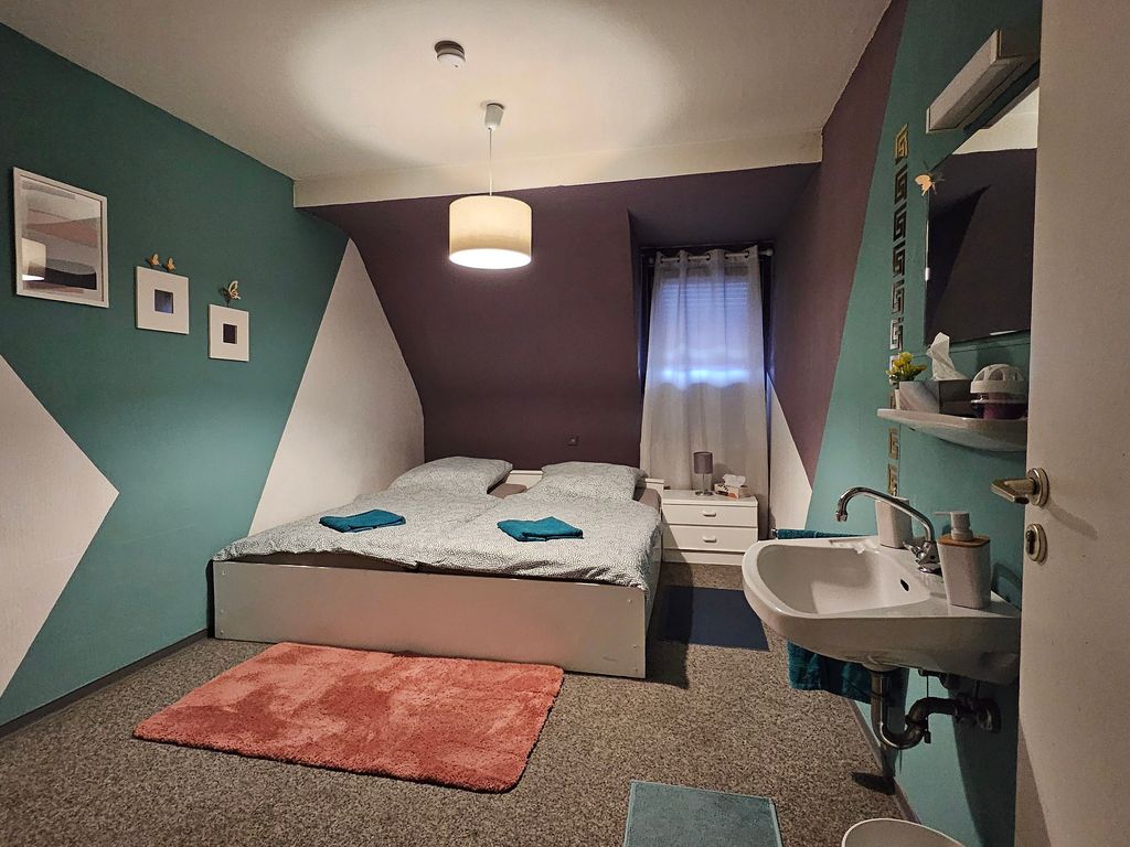 Doppelzimmer 16 qm mit Dusche