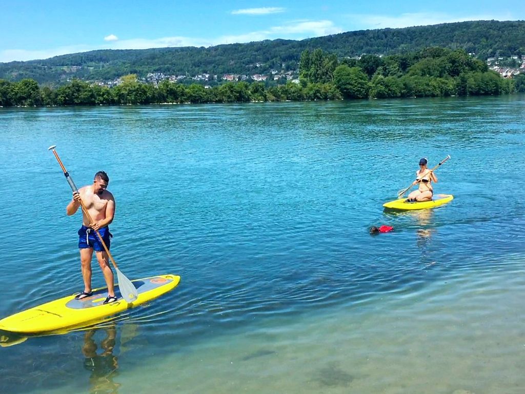 Rhein-Camping mit Gästezimmern