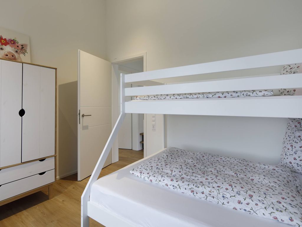 Schlafzimmer mit Etagenbett