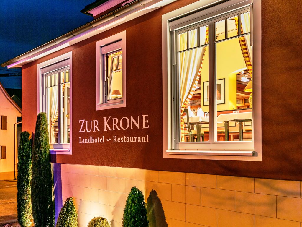 Außenansicht Landhotel - Restaurant Zur Krone Gottenheim