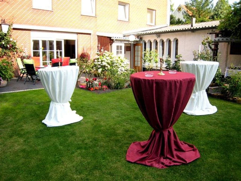 Sektempfang Garten