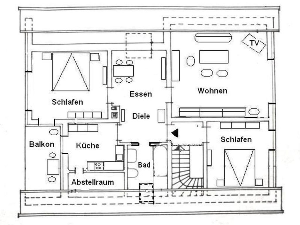 Grundriss  Hier finden Sie sich zurecht.