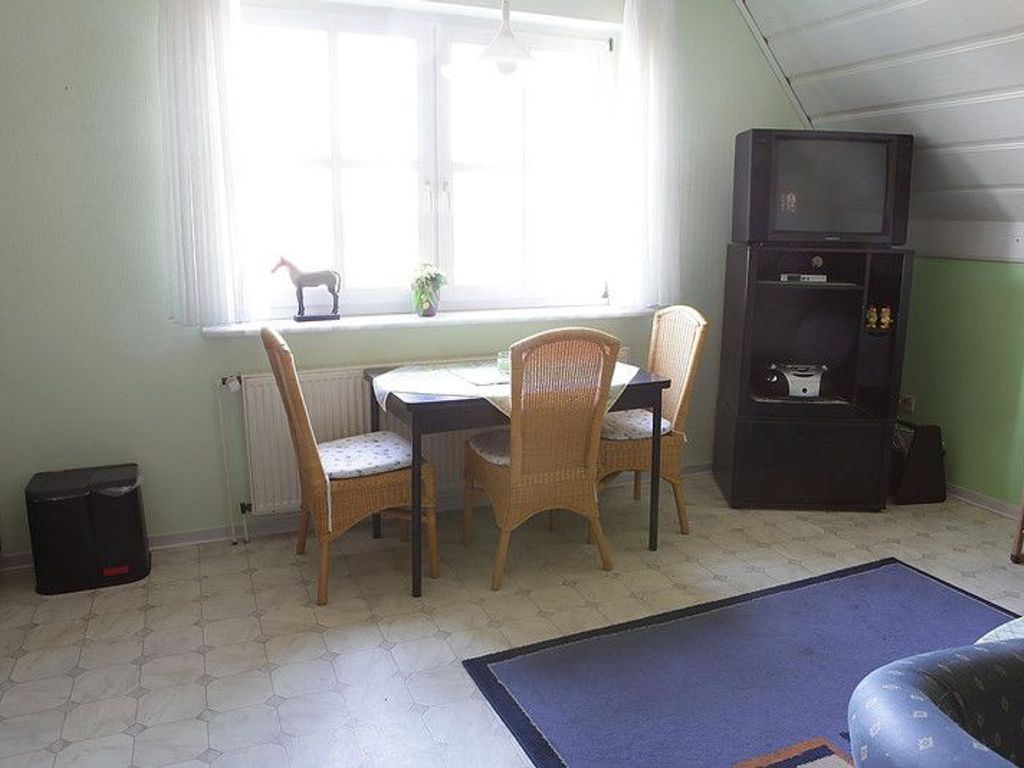 Essbereich in der Ferienwohnung Kornblume
