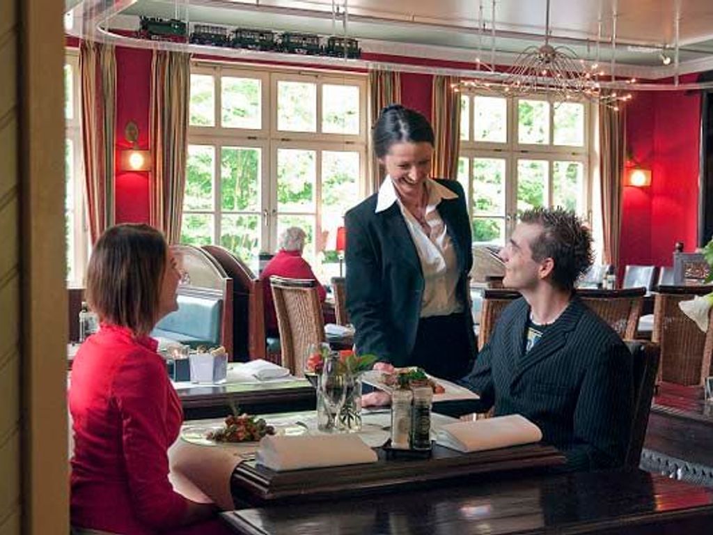 Das stilvolle Restaurant
