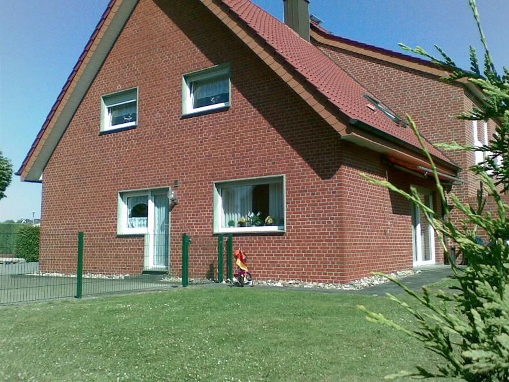 Ferienhaus Münsterland mit eingezäunten Garten