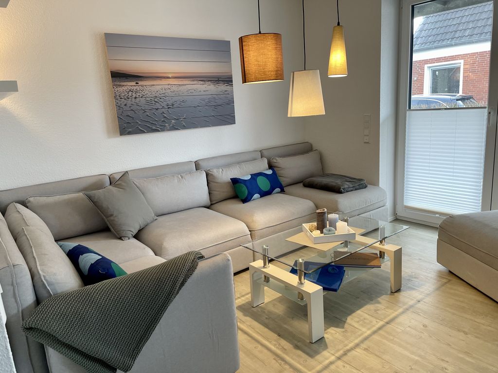 Wohnbereich Ferienwohnung Seegatt