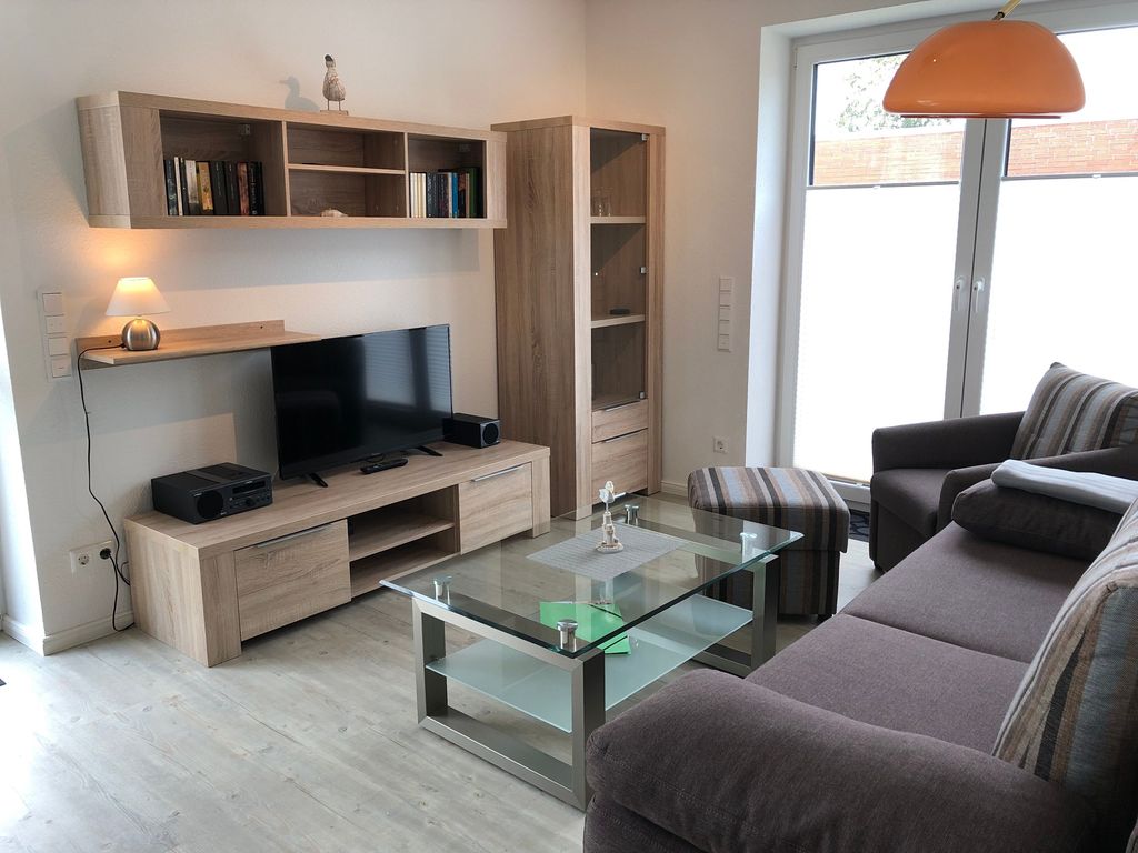Wohnzimmer Ferienwohnung Salzwiese