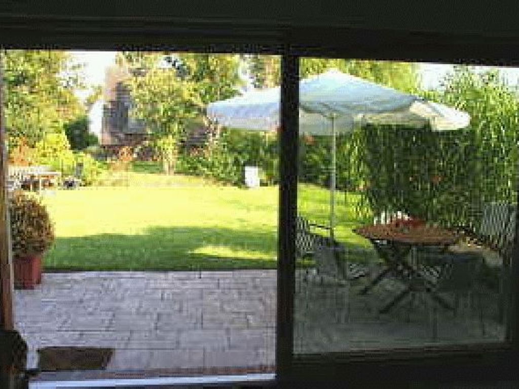 Blick aus dem Wohnzimmer