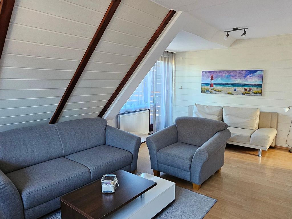 Wohnzimmer mit Schlafcouch