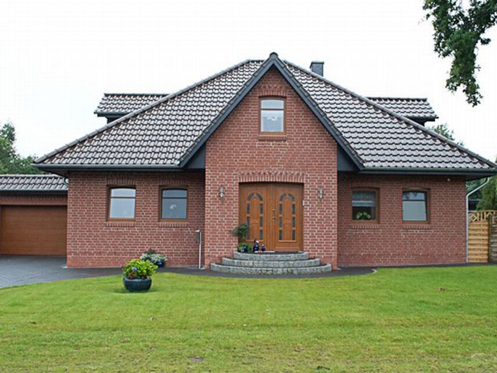 Vorderansicht des Hauses