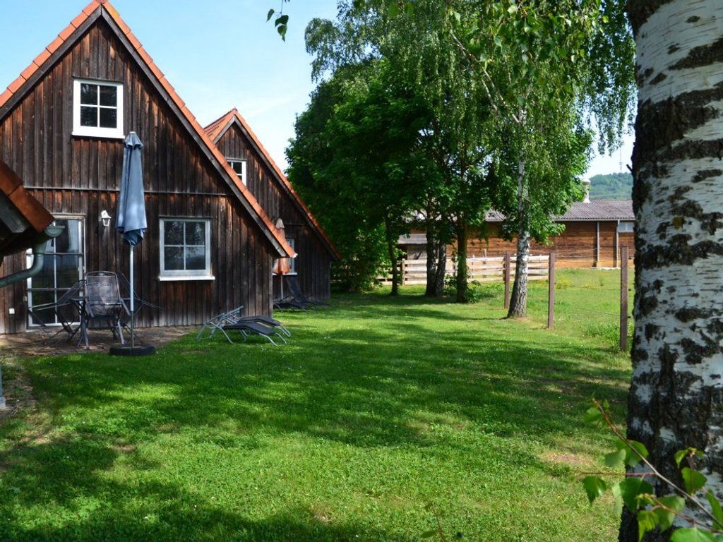 Ferienhaus Drossel Terasse