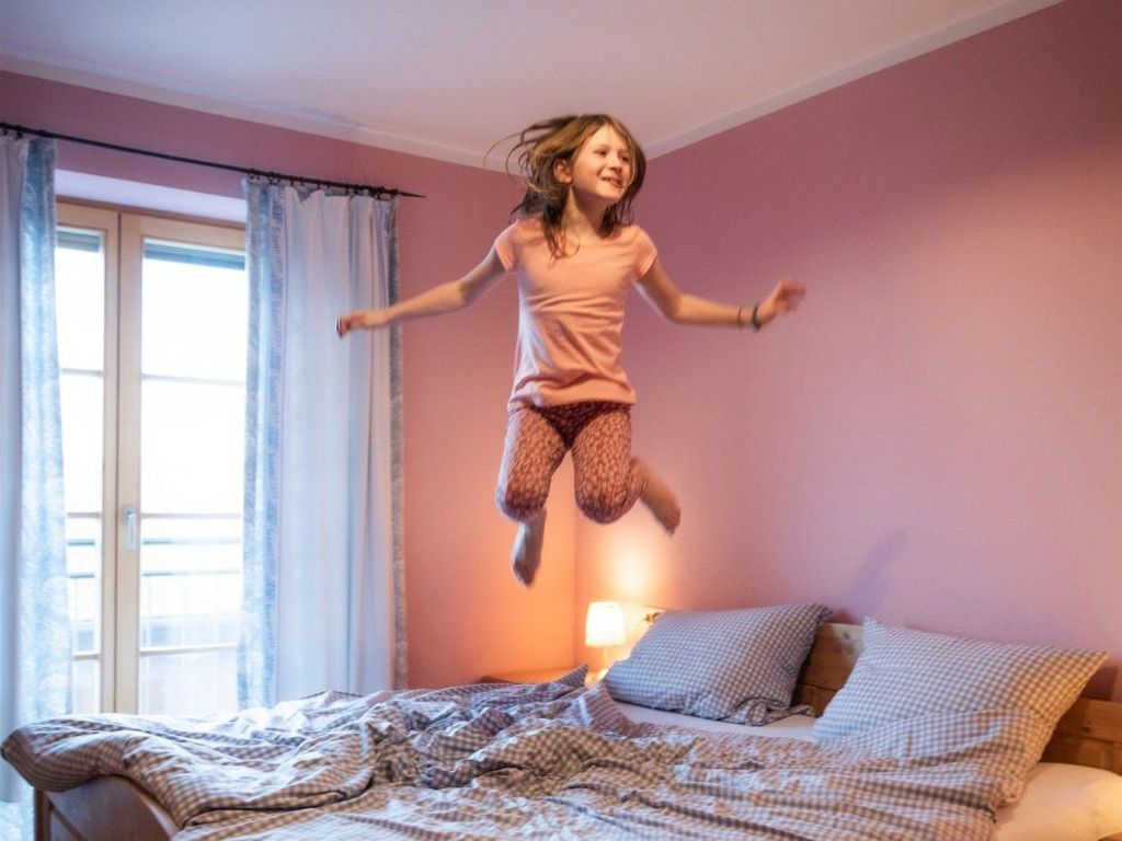 Bussjägerhof Bauernstube Kinder Schlafzimmer