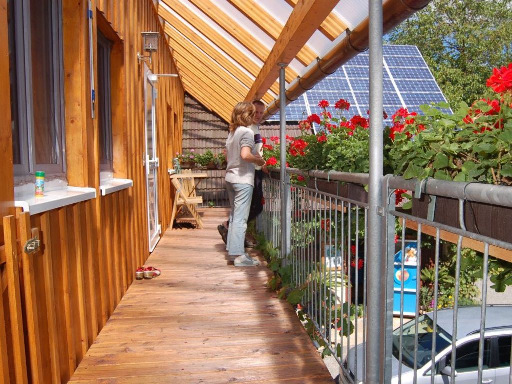 EIngang/ Balkon große Fewo