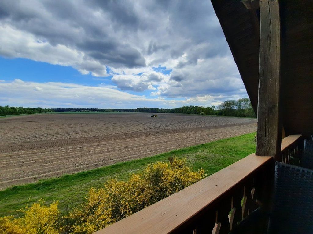 Blick vom Balkon