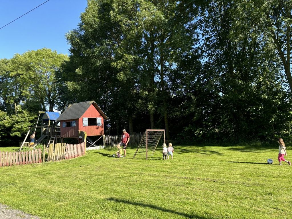 Spaß auf dem Fußballplatz