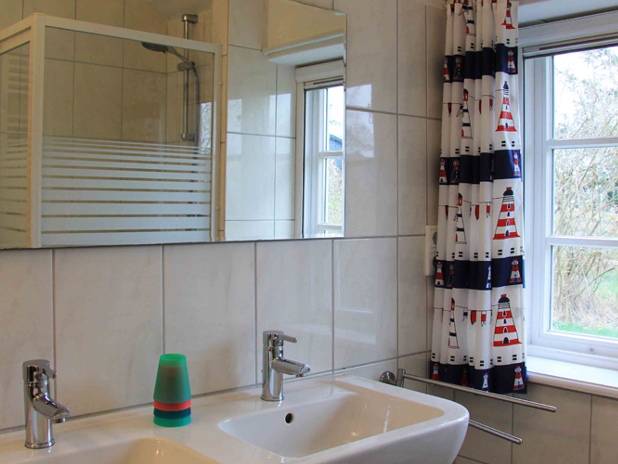 Reetdachkate Badezimmer