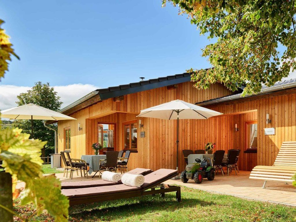Ferienhaus Rheinstein: Terrasse