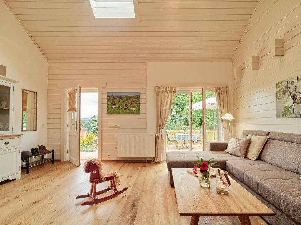 Ferienhaus Kuhstall: Wohnraum