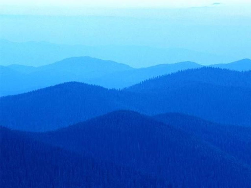 Blaue Berge