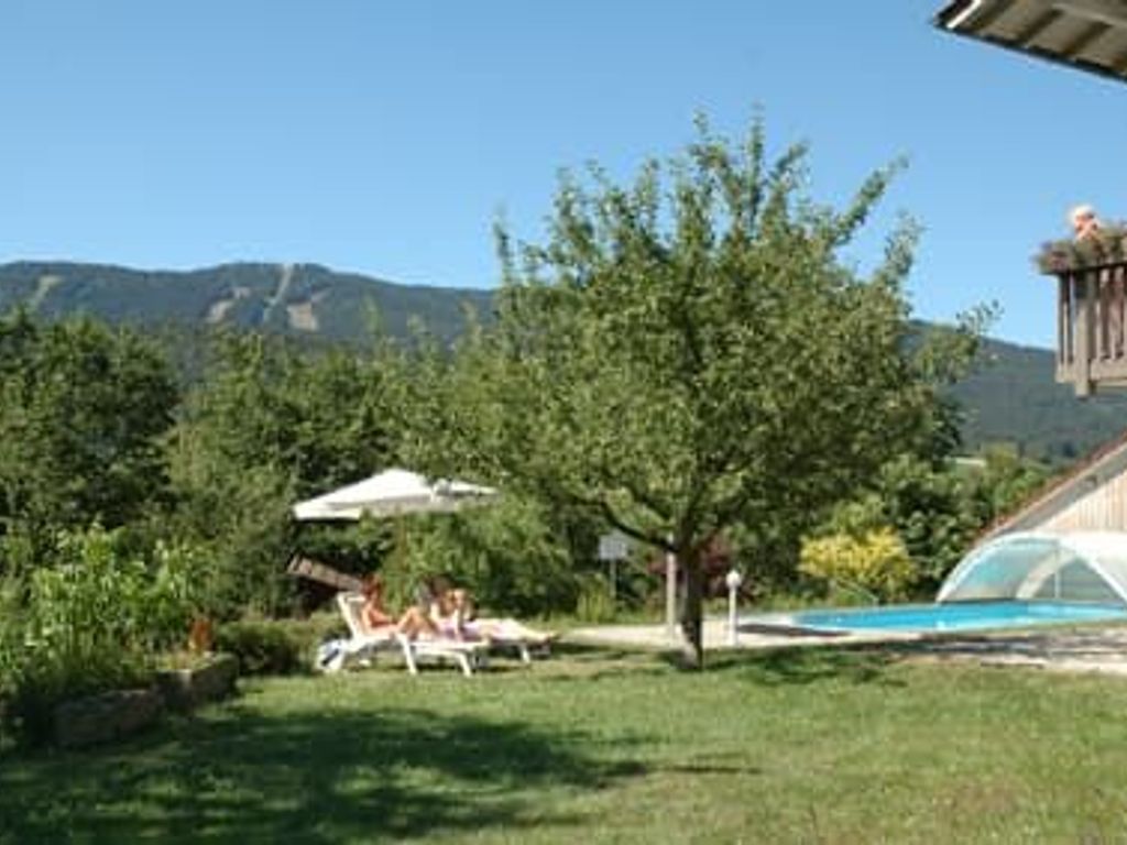 idyllische Gartenanl