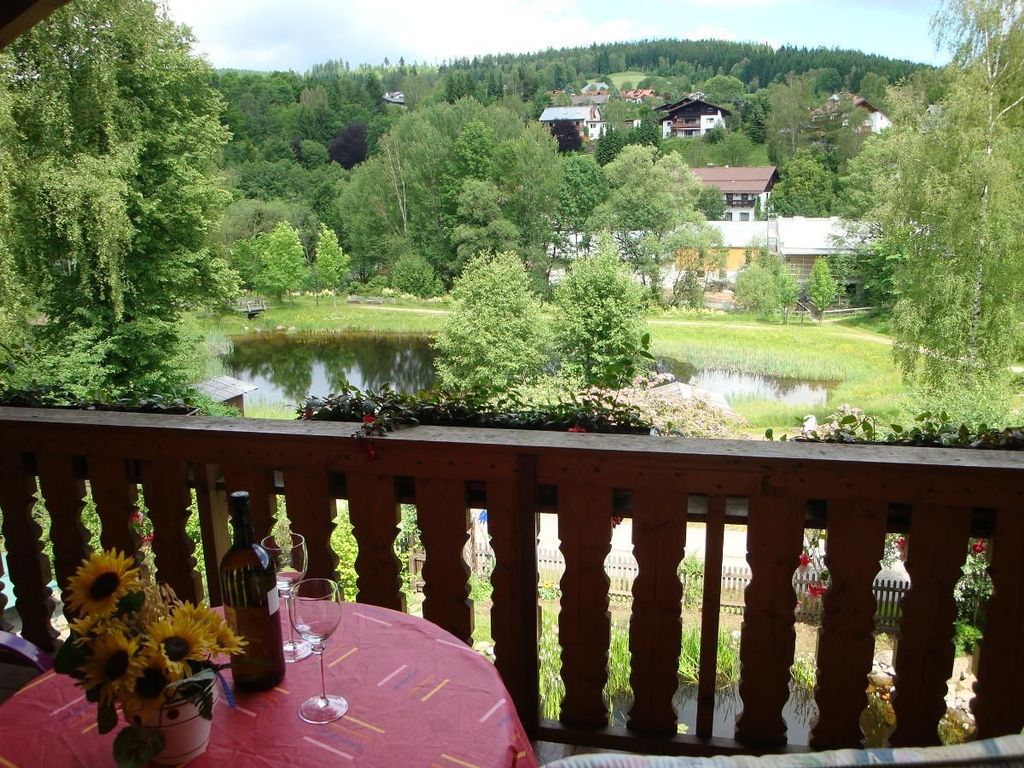 Balkon Abendrot