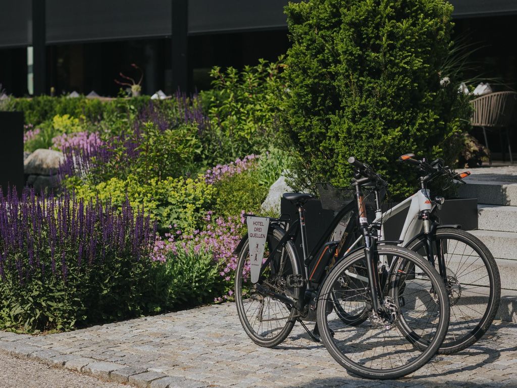Fahrräder Hotel Drei