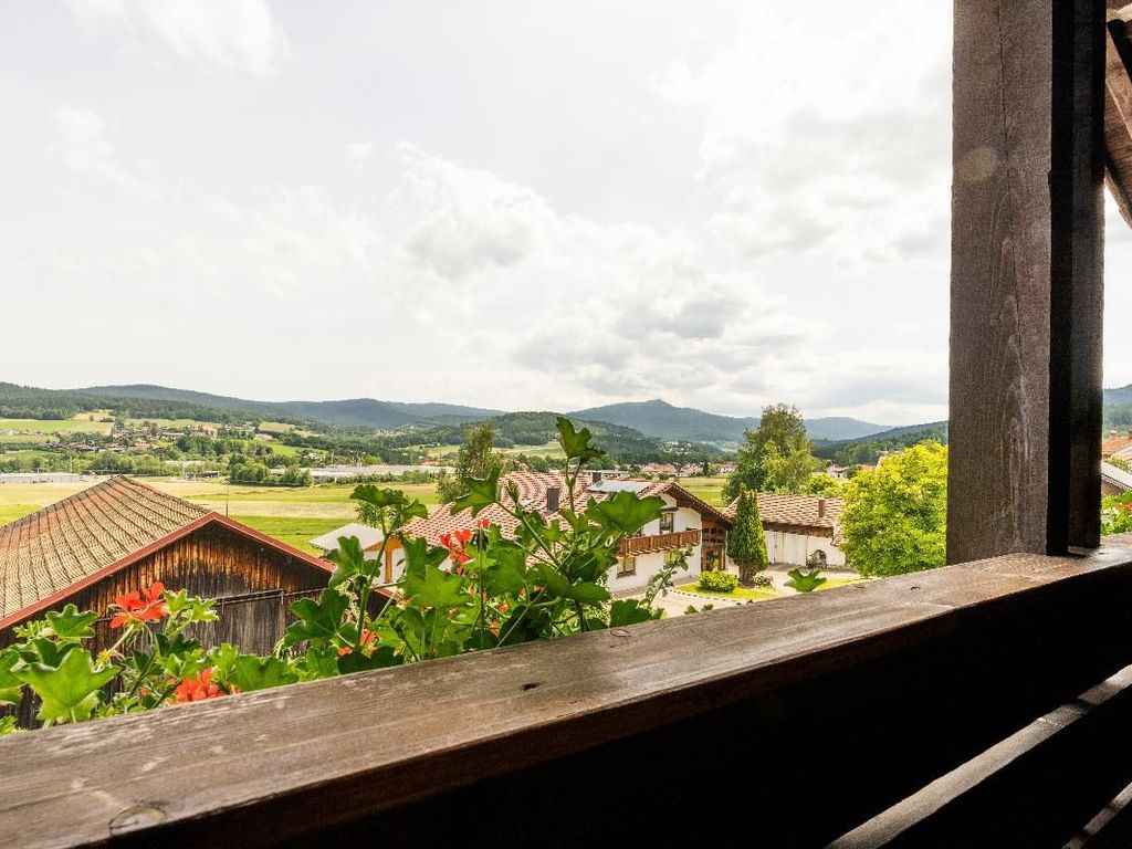 Aussicht vom Balkon