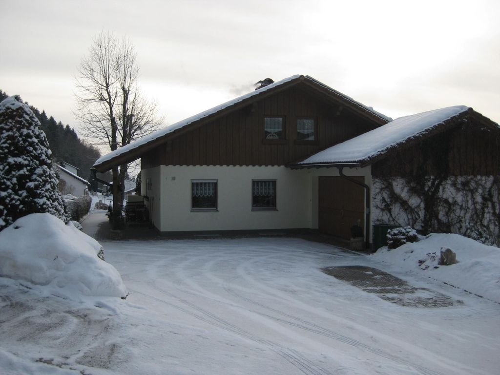 Winterbild Parkplatz
