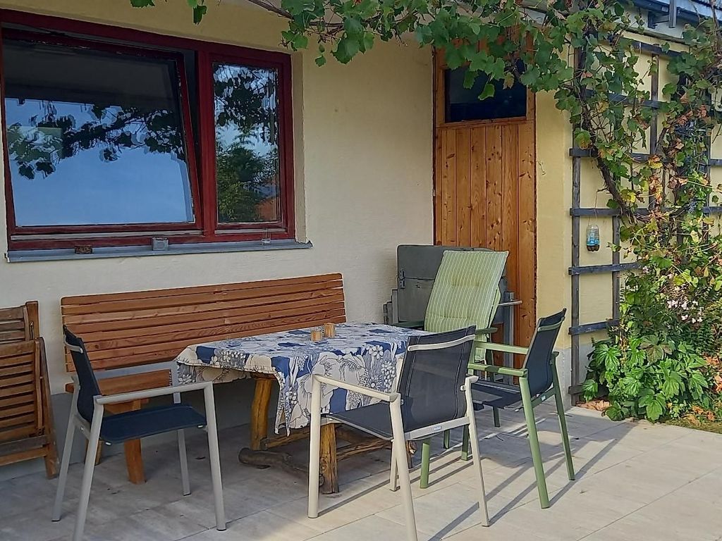 Terrasse im Garten