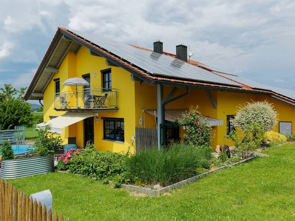 Unser Haus mit Garte