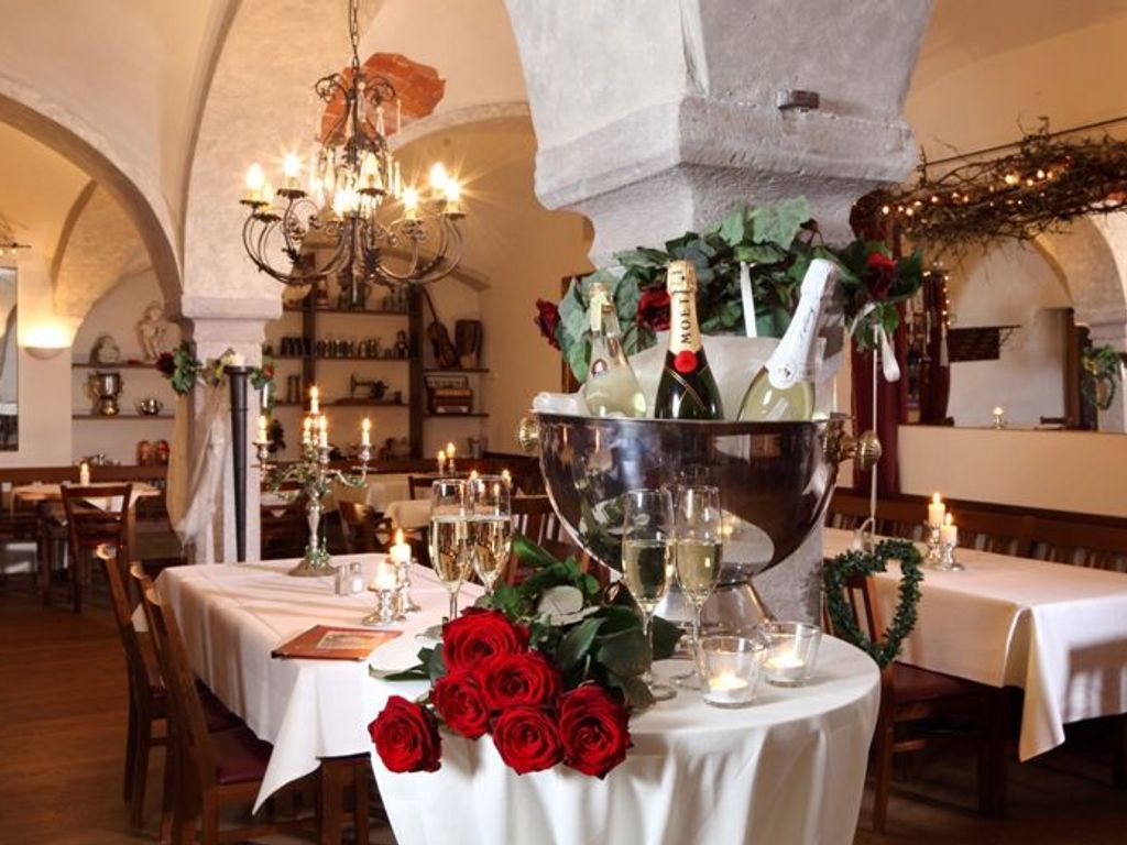 Historisches Gewölbe im Hinterhaus vom Gasthof zur Post