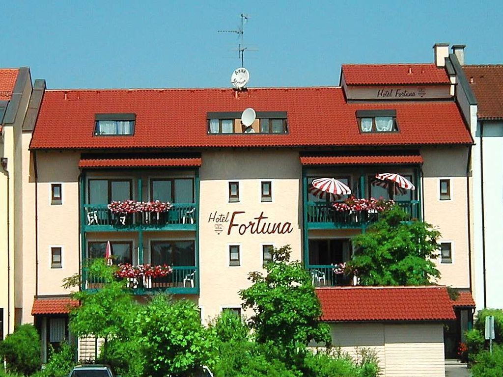 Rückseite Hotel Fortuna