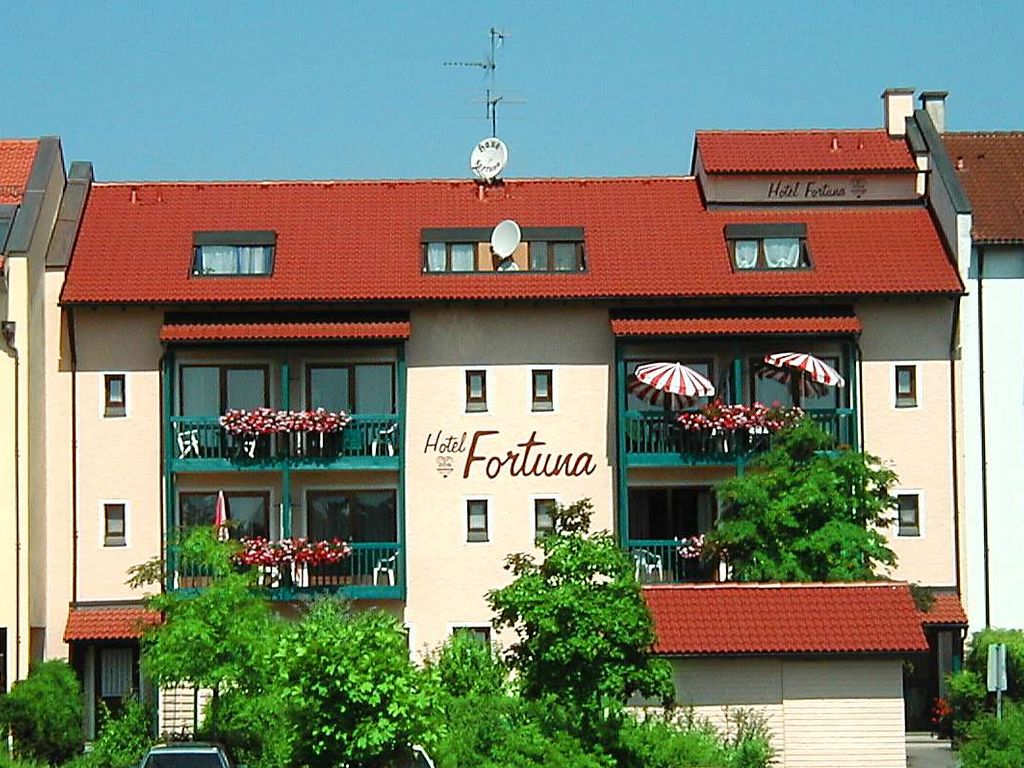 Rückseite Hotel Fortuna