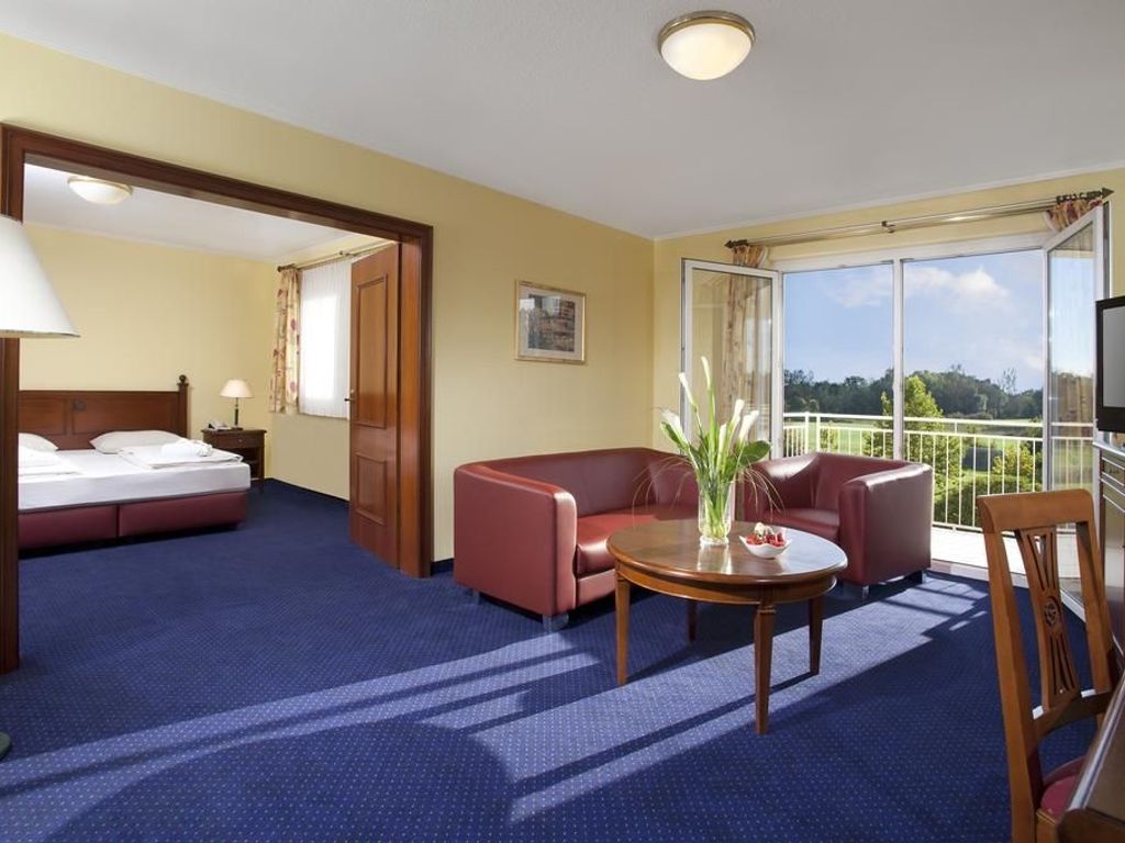Superior Suite mit Kingsize-Bett, Innenhofseite