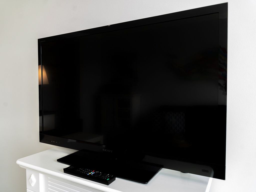 Fernsehr im Wohnraum