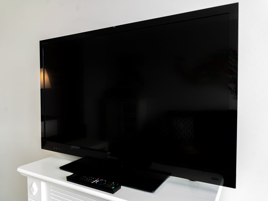 Fernsehr im Wohnraum