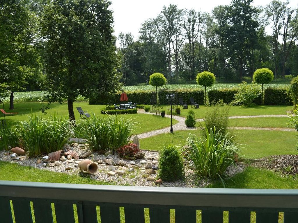 Blick vom Balkon