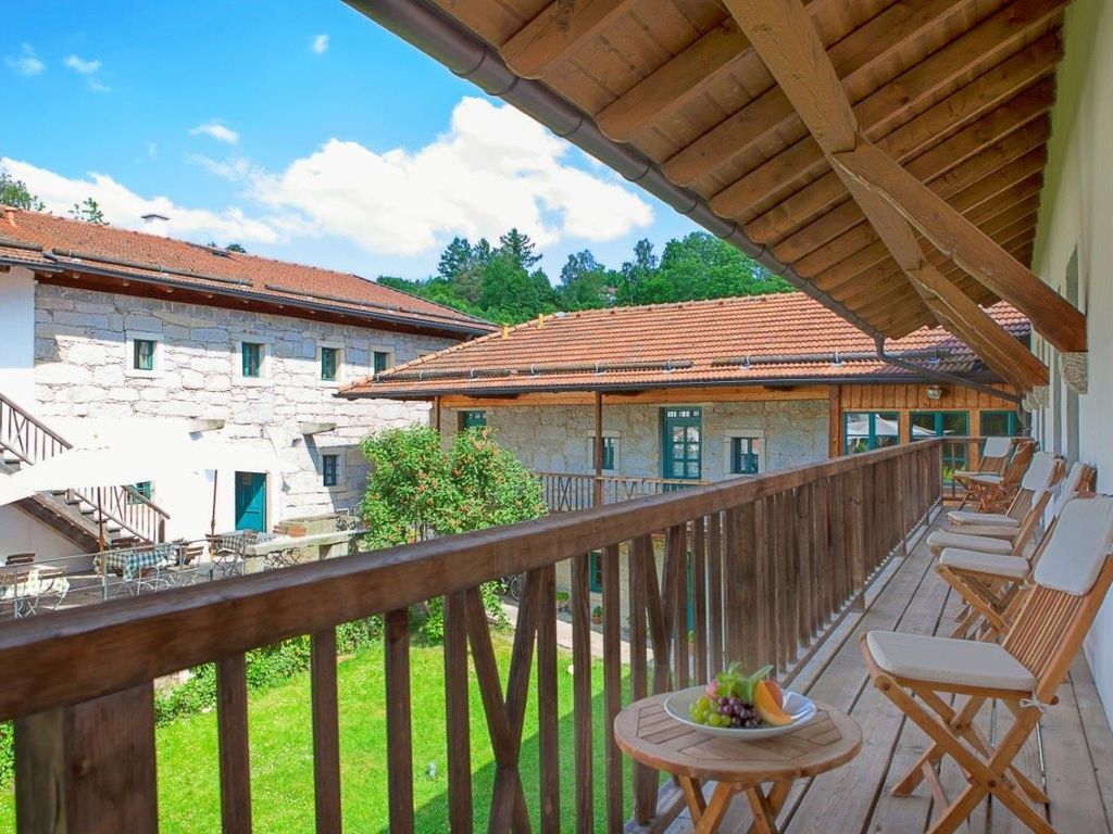 DZ Hof  Balkon Aussicht