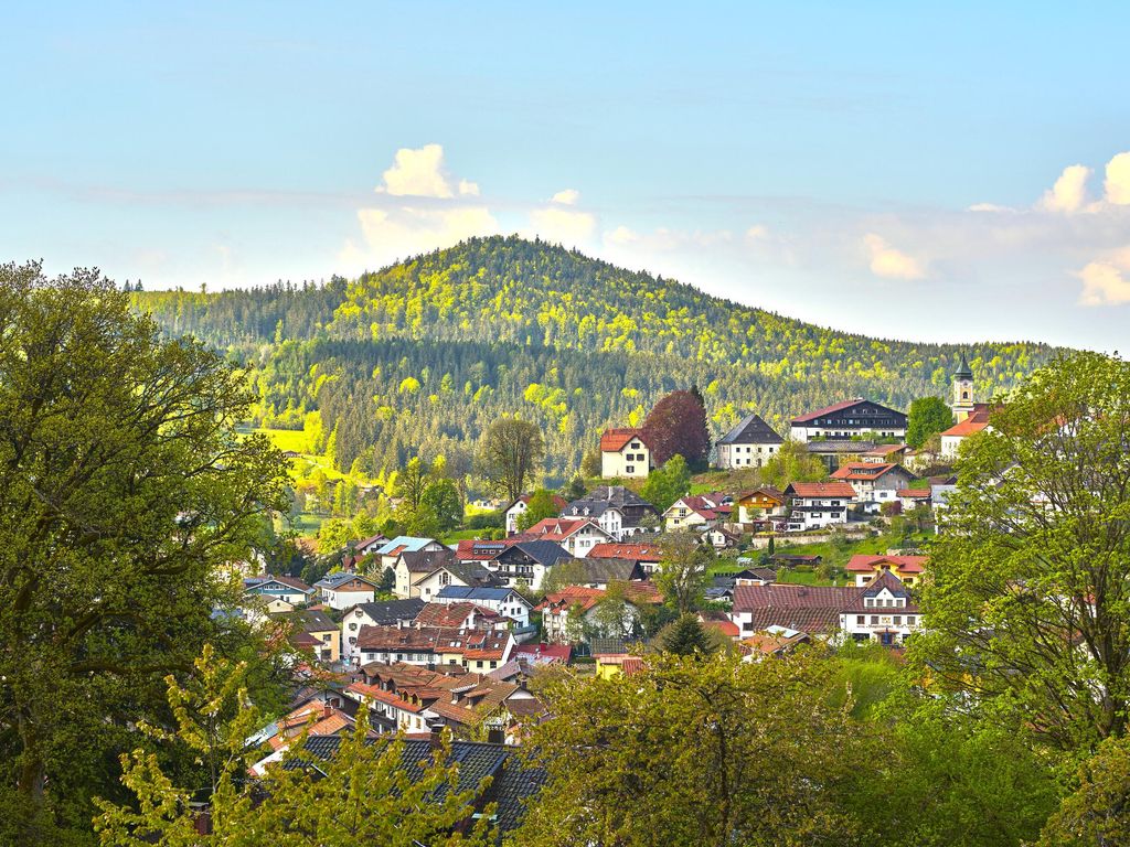 Blick nach Bodenmais