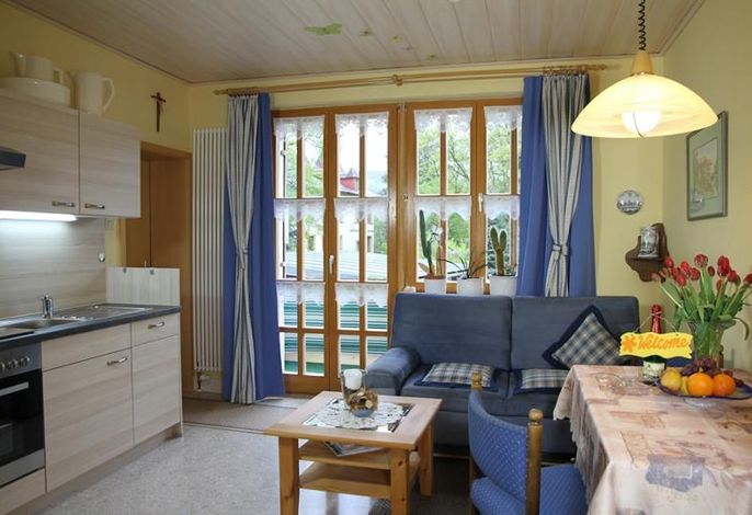 Ferienwohnung Typ 1 (45qm) für 3 Personen mit Balkon
