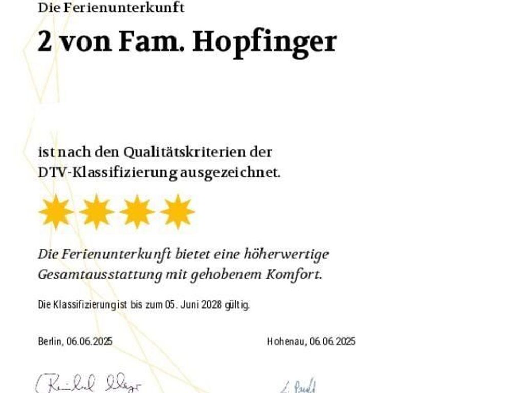 DTV Klassifizierung