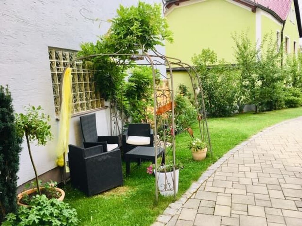 Ein Teil des Gartens